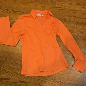 Lady Hagen Vibrant Orange GOLF Shirt